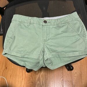 Olive shorts